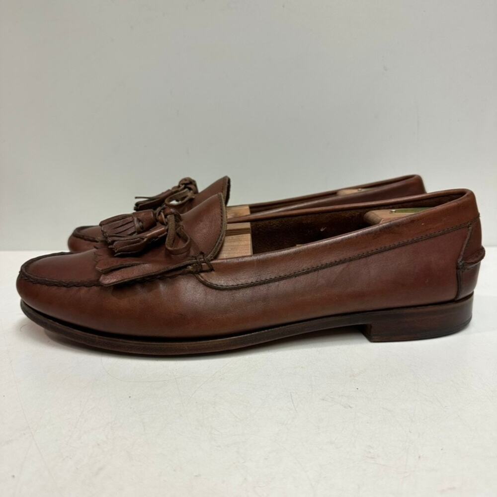 VGUC Rancourt & Co. x Ralph Lauren Polo Country Tassel Loafer Made in USA 13